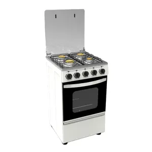 50*50 Size 21 Inch Gebruikt In Home Gas Eend Maken Oven Gasfornuis 4 Branders Gas Koken Bereik met Oven Functie