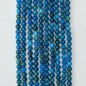 Cuentas de apatita azul de 6mm al por mayor <span class=keywords><strong>para</strong></span> la fabricación de joyas y otras artesanías de cristal - Product Image 5