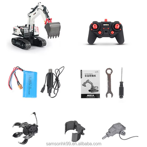 Excavadora RC 1/14 en Oferta, Vehículo de Construcción de Metal con Control Remoto - Product Image 4