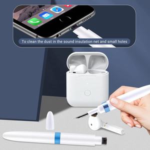 Auriculares inalámbricos 4 en 1 con logotipo personalizado, herramienta de limpieza de auriculares, Kit de limpiador de cepillo para Airpod, pluma de limpieza - Product Image 3