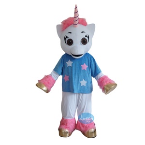 Rainbow Magic <strong>Unicorn</strong> Mascot <strong>Costume</strong> <strong>Adult</strong> for Halloween Party Clothing Fancy Dress - Product Image 6
