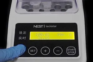 Mini laboratoire incubateur numérique pour bain sec, couveuse avec chauffage