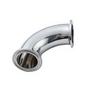 Coudes de raccordement sous vide sanitaires à 90 degrés, type TC, en acier inoxydable SS304, norme KF ISO, pour soudage et fonderie, R-LOK - Product Image 4