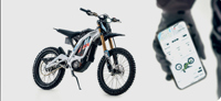 Motocicleta Eléctrica Todoterreno Surron Light Bee X al por Mayor, 72V35Ah 10kW, Suspensión Completa, Cero Emisiones, Motocross para Adultos