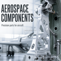 Pièces usinées CNC 5 axes sur mesure en aluminium 7075, titane, Inconel 718 pour l'aérospatiale