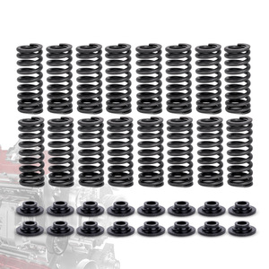 Kit de resortes de válvulas de motor 1131 para Honda Civic D16 D16Y8 D16Z6, admisión y escape, acero negro, piezas de repuesto - Product Image 1