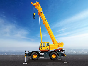 Grúa Todoterreno RT60 con Precio Competitivo, Momento de Elevación Nominal de 2033 kN.m, Capacidad de Carga Nominal de 60 t - Product Image 4
