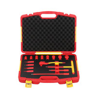 Isolé Professionnel 19PCS 1000V VDE Isolé Électricien Pince Tournevis Clés Ouvertes Ensemble D'outils