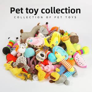 Karikatür hayvan desen çevre dostu peluş Pet çiğnemek oyuncaklar köpekler kediler için dayanıklı kendinden eğlence kapalı/açık ses oyuncak - Product Image 2