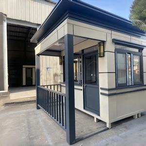 Cabine de sécurité préfabriquée en acier léger, imperméable, moderne, écologique, à faible coût - Product Image 3