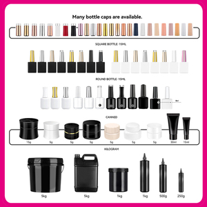 Roniki nhãn hiệu riêng tùy chỉnh bán buôn 608 Màu sắc 15ml ngâm tắt Hema miễn phí UV Gel Sơn móng tay cho tiệm làm móng tay - Product Image 5