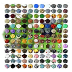 Jouets d'apprentissage bloc de construction usine personnalisé mon monde bloc jeu bricolage modèle créatif construction magnétique ensemble de jeu - Product Image 3