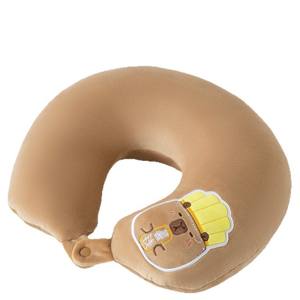 Almohada de Viaje Portátil Kapibala en Forma de U, 28x26x14cm, con Logotipo Impreso, Color Sólido, Material de Poliéster - Product Image 2