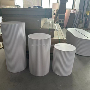 Đám Cưới Tổ Chức Sự Kiện Trang Trí Món Tráng Miệng Bánh Bảng Hiển Thị Đứng Trắng Vòng Chân Bàn - Product Image 5