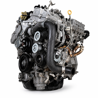 Motor de gasolina Toyota 2GR-FE 3.5L V6 original usado con radiador para Lexus RX350 Toyota Alphard, conjunto de motor completo