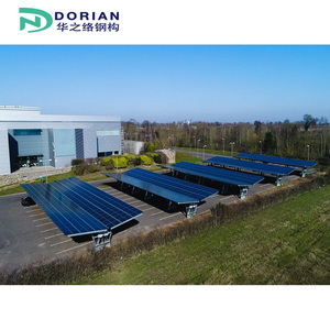 Box box Eave edifici e tubo in acciaio struttura capannone di parcheggio per auto - Product Image 3