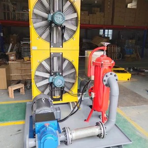 Hydraulic Air <b>Cooler</b> Self Circulating Copper Radiator <b>AC</b> 380V Vertical For Hydraulic Oil Cooling - Product Image 2