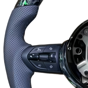 Volante in Fibra di Carbonio Forgiata di Produzione Industriale per <span class=keywords><strong>BMW</strong></span> M3 M4 F80 F82 E90 E91 X5 F15 X6 F16 F10 F30 F32 F36 F60 - Product Image 3
