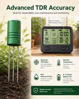 Capteur d'humidité du sol sans fil, application Bluetooth Smart Life, télécommande, étanche IP66, thermomètre d'humidité du sol pour plantes de jardin