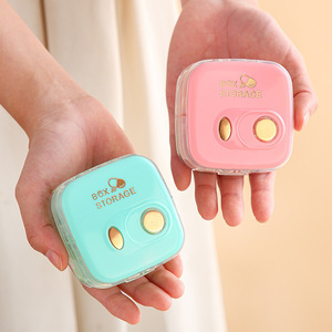 Portable Medicine Organizer Box Daily Three Meals Weekly Seven Days Easy Carry On-the-Go Simple Storage <b>for</b> Medicine Management - Product Image 3