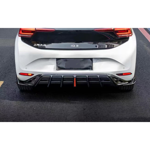 ชุดแต่ง Volkswagen ID3 รุ่น AE-style ดิฟฟิวเซอร์ลิปหน้าสีดำ ทำจากพลาสติก - Product Image 5