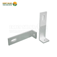 Accessoires de système de montage solaire Egret, industriel, domestique, en alliage d'aluminium anodisé, pieds longs de 150 mm