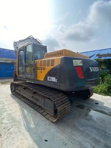 Excavadora de cadenas Volvo EC210 usada, motor Cummins, modelo 2016, certificada por BV - Product Image 2