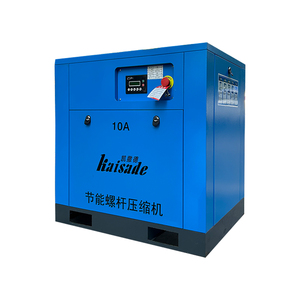 Bán buôn dầu-miễn phí công nghiệp ROTARY Vít Máy nén khí tiếng ồn thấp câm không khí-ngưng tụ với làm mát bằng không khí phương pháp làm mát - Product Image 2