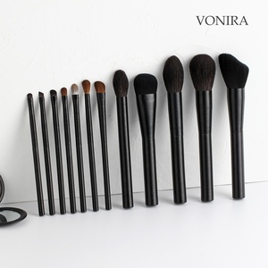 2022 Vonira Thương Hiệu Mới Cơ Bản 12 Cái Makeup <span class=keywords><strong>Brush</strong></span> <span class=keywords><strong>Set</strong></span> Với Nhãn Hiệu Riêng Tùy Chỉnh Superior Tóc Tự Nhiên Make Up <span class=keywords><strong>Brush</strong></span> Bộ Sưu Tập - Product Image 3