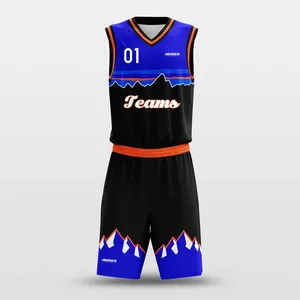 Ensemble d'uniformes de basket-ball personnalisés pour enfants vêtements de basket-ball ensembles de maillots de basket-ball pour toute l'équipe