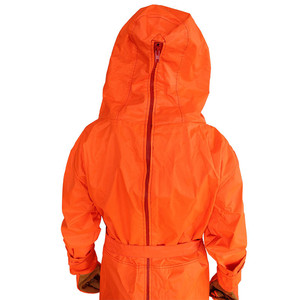 Set completo di tuta da apicoltura in PVC <span class=keywords><strong>contro</strong></span> vespe e calabroni un pezzo unico Anti-pungente abbigliamento di sicurezza - Product Image 4