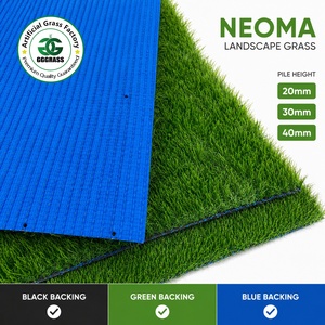 Gazon artificiel paysager de qualité supérieure 50MM, gazon synthétique pour <span class=keywords><strong>jardin</strong></span>, pelouse, aménagement paysager, résistant aux UV - Product Image 3