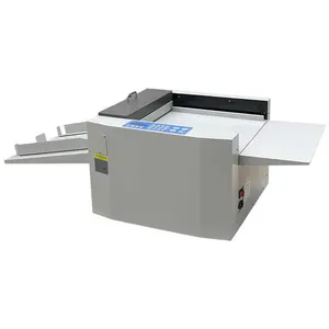 Digitale Papier Vouwmachine Bureaublad Handmatige Creaser En Perforatie Kreukmachine