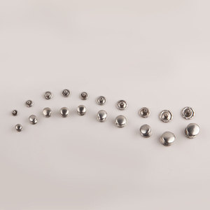 Domai Rivet Silver <b>White</b> 8mm Fashion Alloy Shoe <b>Bag</b> Accessories High Quality - Product Image 1