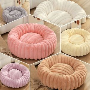 Camas para Mascotas, Cama Redonda para Gatos para Todas las Estaciones, Cama para Perros de Alta Calidad, Alfombra para Mascotas de Pelo Sintético de Conejo de Hilo Grueso, Camas para Perros al por Mayor de Fábrica - Product Image 6