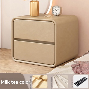2027YOUTAI Großhandel Günstiger Moderner Nachttisch PU-Leder Nachtschrank Schlafzimmerschrank Aufbewahrung Wohnmöbel - Product Image 3