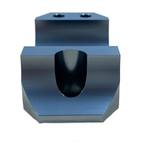Pièces en aluminium usinées CNC, sablées et anodisées pour la modification automobile, accessoires automobiles en aluminium CNC personnalisés