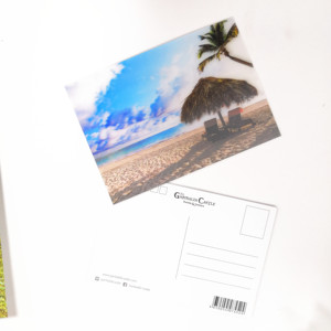 Carte postale lenticulaire personnalisée par le fabricant, impression lenticulaire 3D, carte photo 3D lenticulaire en plastique à effet de mouvement - Product Image 3