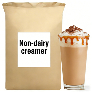 Crème Non Laitière en Vrac 25kg, Emballage Industriel pour Café, Crème Glacée, Thé au Lait, Durée de Conservation 12 Mois, Faible MOQ, Vente en Gros, Chine - Product Image 1