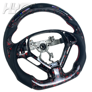 <span class=keywords><strong>Volant</strong></span> personnalisé en cuir avec LED en fibre de carbone pour l'amélioration de l'intérieur de la voiture, adapté à Infiniti <span class=keywords><strong>G25</strong></span> G37 G35 Ex25 Ex35 G37S G37X - Product Image 3