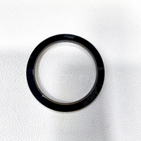 Raccord en acier inoxydable en métal convexe 007 Yacht YM accessoires de montre étui en cuir déflecteur à anneau convexe 38-30.7