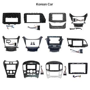Cplunt New12.3 pouces voiture stéréo cadre Fascia <span class=keywords><strong>adaptateur</strong></span> pour 2014-2017 <span class=keywords><strong>HYUNDAI</strong></span> ELANTRA voiture DVD Installation tableau de bord garniture panneau Kit cadre - Product Image 5