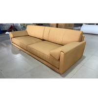 Nouveau modèle fabriqué en Chine, fabricant de canapés en cuir véritable modernes, ensemble de canapés en cuir véritable