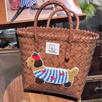 JXANRY Patchs en tissu brodés motif dessin animé mignon, chiens et chats, pour panier décoratif, toutes saisons, DIY