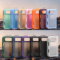 Coque de téléphone rigide en PC pour iPhone Duo, protection contre les chocs, coque de téléphone portable pour iPhone Duo LM002