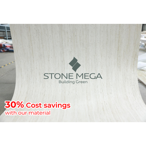 Panel de Pared de Travertino Flexible Stone <span class=keywords><strong>Mega</strong></span>, Revestimiento de Piedra Blanda, Panel Decorativo para Paredes Exteriores de Hoteles y Villas - Product Image 6
