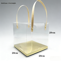Sac à main multifonctionnel pliable pour enfants, cadeau pour la Journée des animaux, plante en pot, succulente, transparent, universel, flocon de neige, pâtisserie, jouet