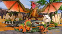 Modèle de dragon animatronique réaliste grandeur nature, dragon robotique géant crachant du feu pour la décoration des parcs d'attractions