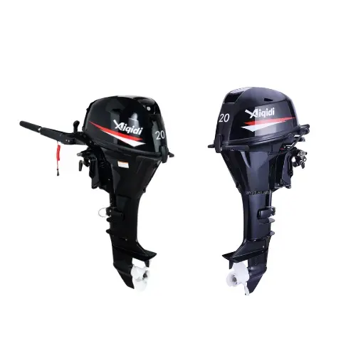 20HP 7.3KW Outboards FRP Plástico Iate Veleiro AIQIDI F20 Liga De Alumínio Personalizado Motores Outboard