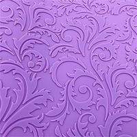 Tapis en silicone pour gaufrage de dentelle florale pour gâteaux de mariage, moules à pâtisserie pour dentelle en pâte à sucre, texture fondant, dentelle à imprimer
